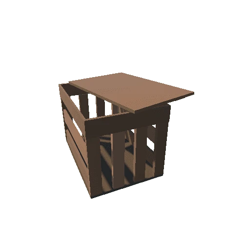 Small Mid Crate Open Lid